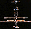 Shuttle-Mir docking